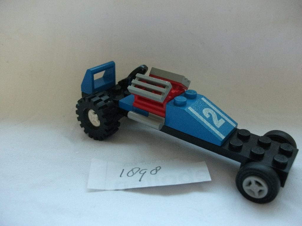 LEGO set 1898 Weetabix Dragster polybag (incompleet), Gebruikt, Lego, Ophalen of Verzenden, Complete set