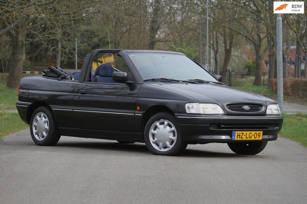 Ford Escort Cabrio 1.6 CLX / Unieke auto / Laatste 16 jaar b, Auto's, Escort, Stof, Gebruikt, 4 cilinders