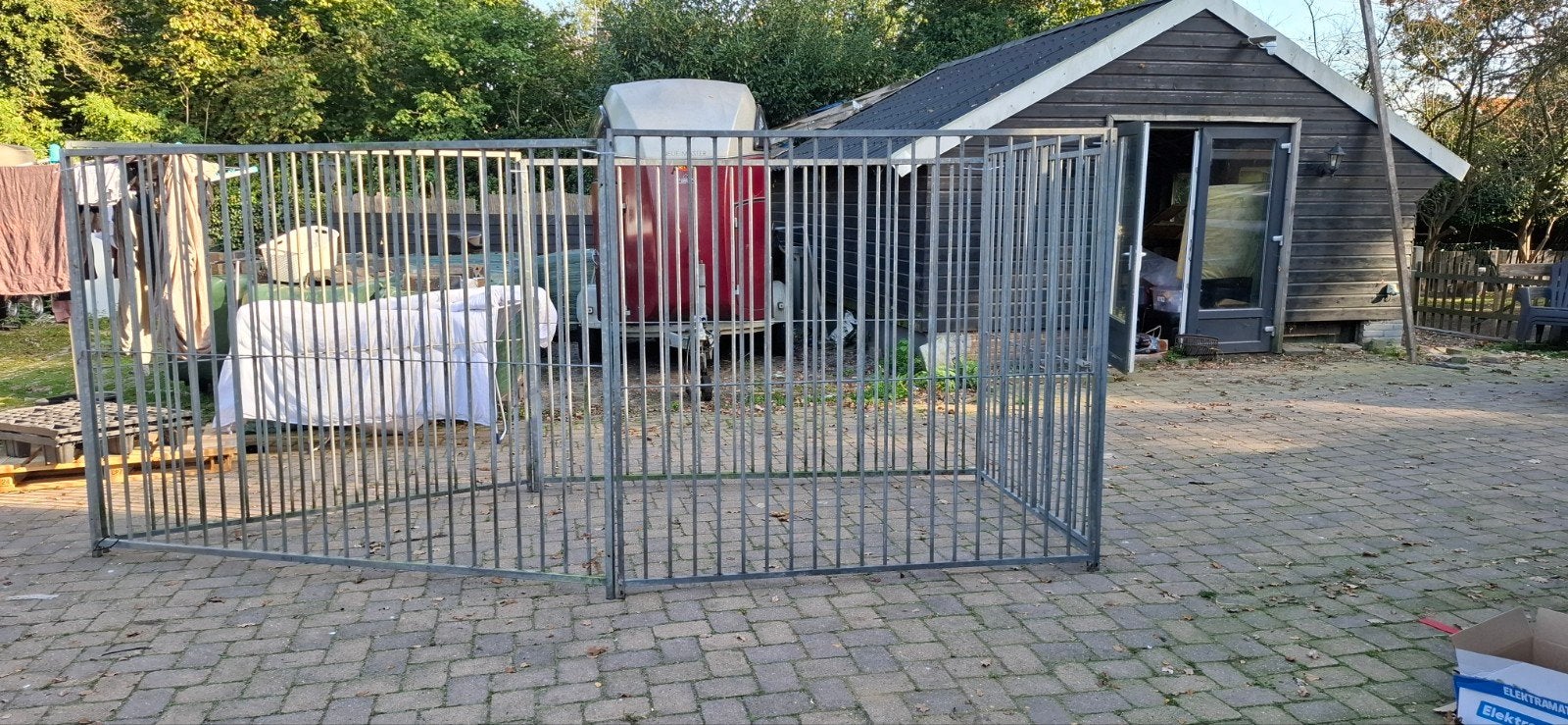 hondenkennel, Ophalen, 110 cm of meer, 100 cm of meer