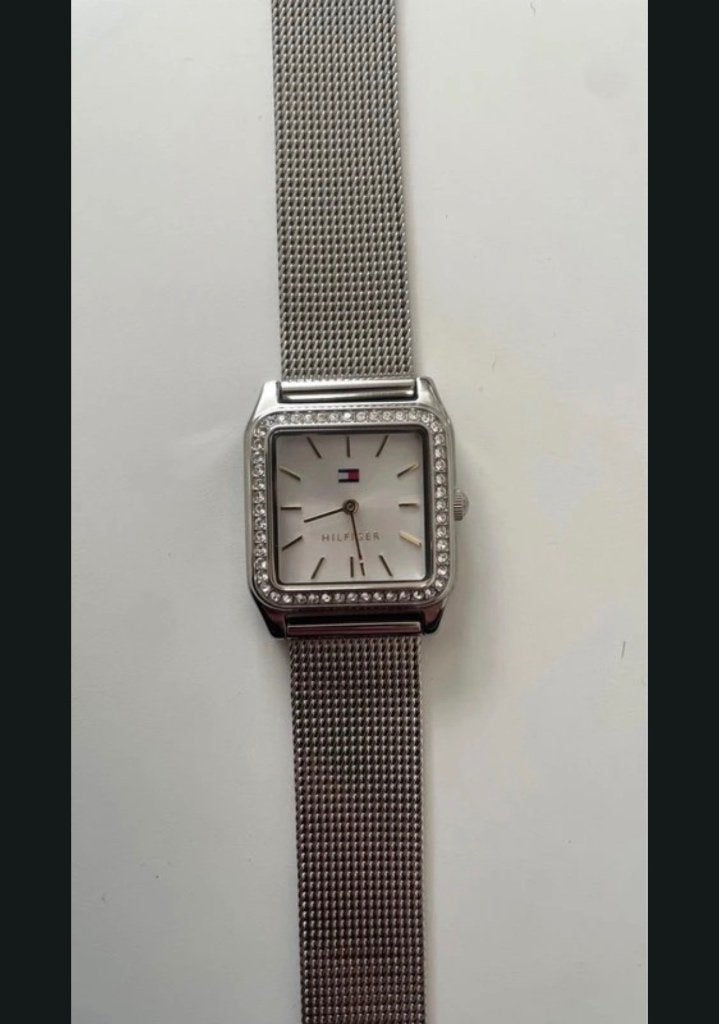 Tommy Hilfiger dames horloge, Overige merken, Staal, Polshorloge, Ophalen of Verzenden