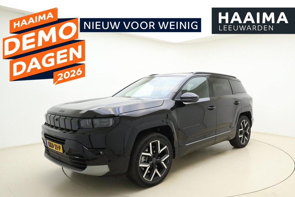 Jeep Compass 1.6 e-Hybrid Plug-In First Edition | DEMO | Led, Auto's, Jeep, Bedrijf, Te koop, Compass, 360° camera, ABS, Achteruitrijcamera