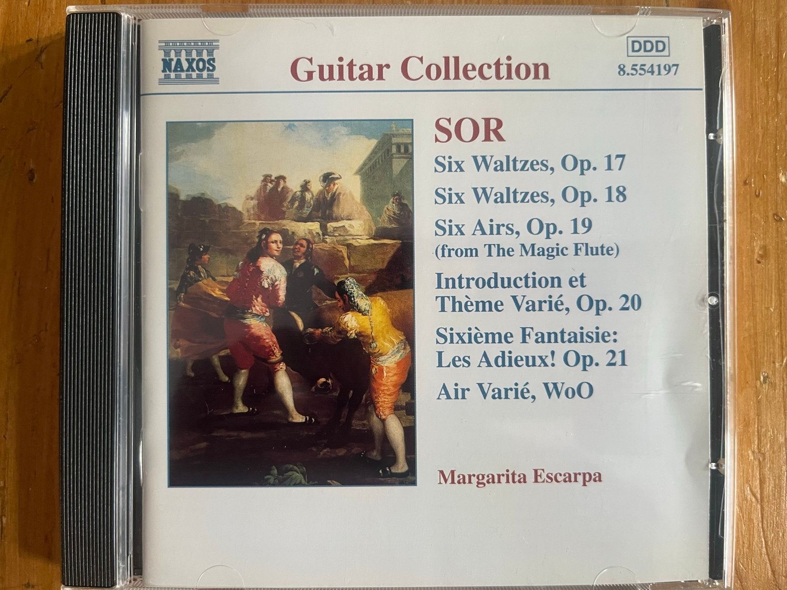 Fernando Sor - Guitar Music Opp. 17-21 - Margarita Escarpa, Cd's en Dvd's, Cd's | Klassiek, Zo goed als nieuw, Overige typen, Romantiek