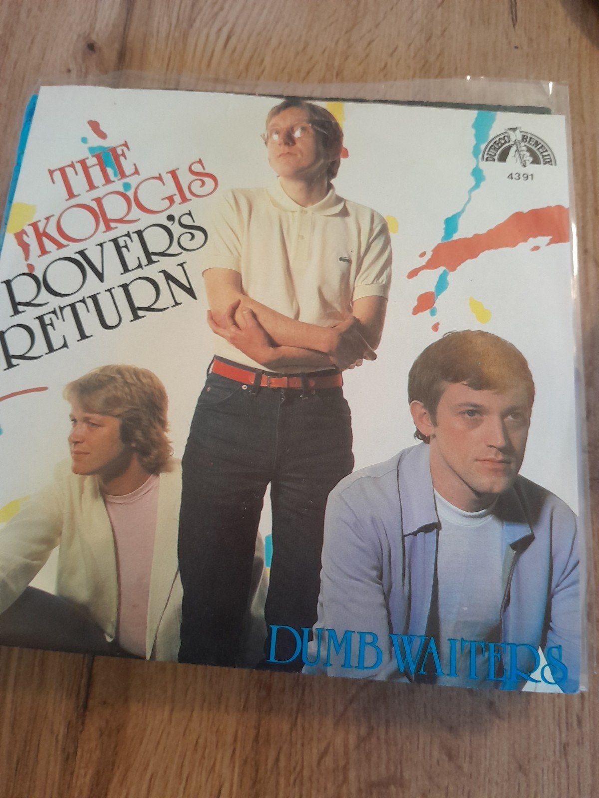 The korgis 7inch rovers return, Ophalen of Verzenden, Zo goed als nieuw, Pop