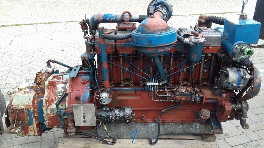Lister scheepsmotor 102PK. Compleet., Watersport en Boten, Ophalen, Gebruikt, Motor en Techniek, Motorboot