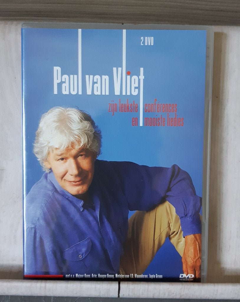 Paul van vliet - Zijn leukste Conferences / Liedjes - 2-Dvd, Alle leeftijden, Ophalen of Verzenden, Zo goed als nieuw, Stand-up of Theatershow