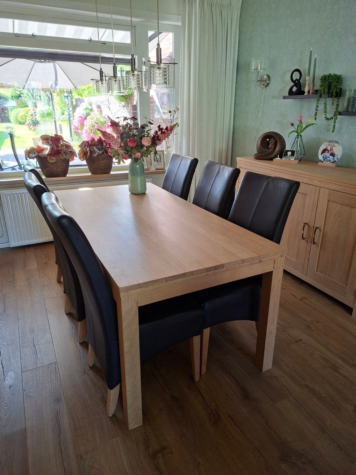 Eiken eettafel, Ophalen, Gebruikt, Eikenhout