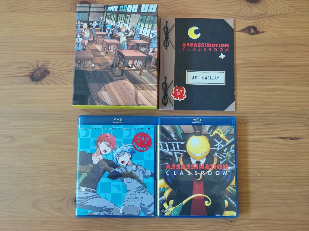 Assassination Classroom anime blu-ray box-set, Ophalen of Verzenden, Zo goed als nieuw, Tekenfilms en Animatie, Boxset