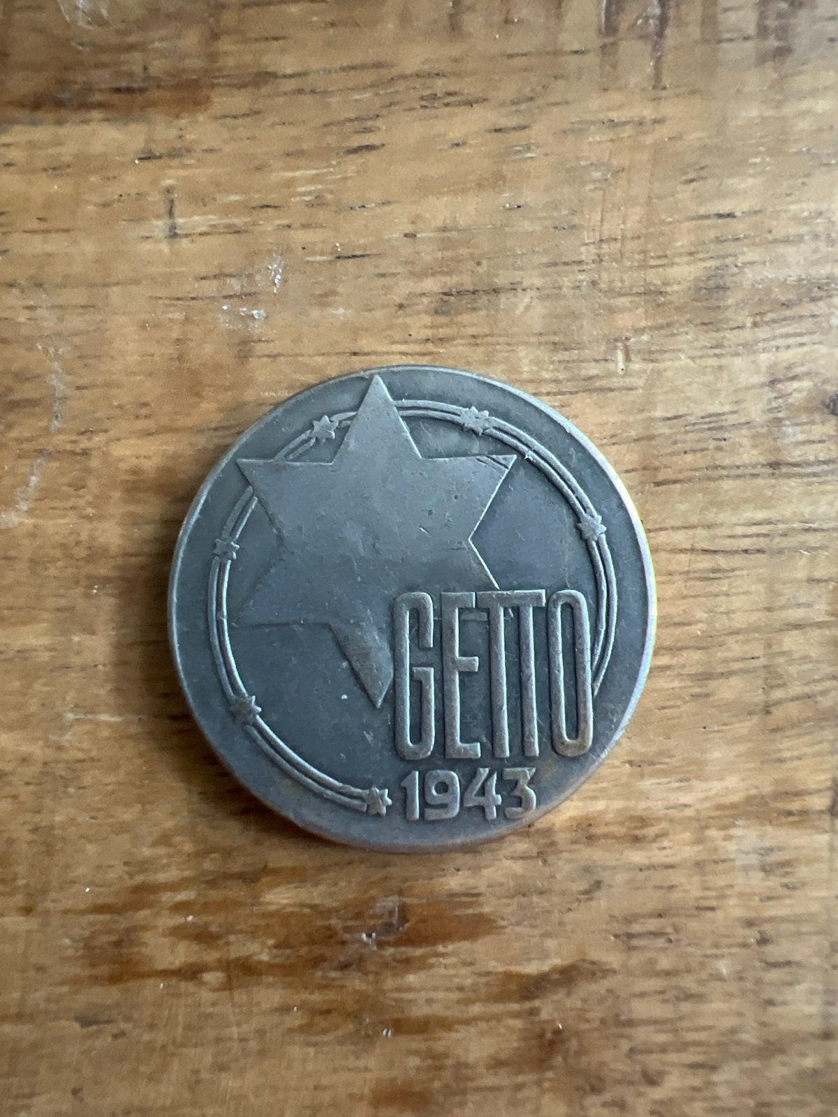 Zeldzame 20 Mark Ghetto Litzmannstadt munt 1943, Ophalen of Verzenden, Duitsland, Losse munt