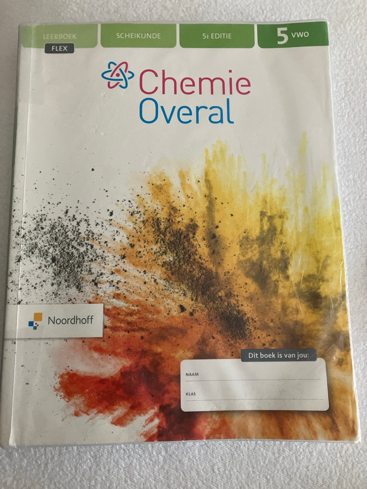 Chemie Overal 5 VWO Leerboek - 5e editie, Boeken, Ophalen of Verzenden, Zo goed als nieuw, VWO, Scheikunde