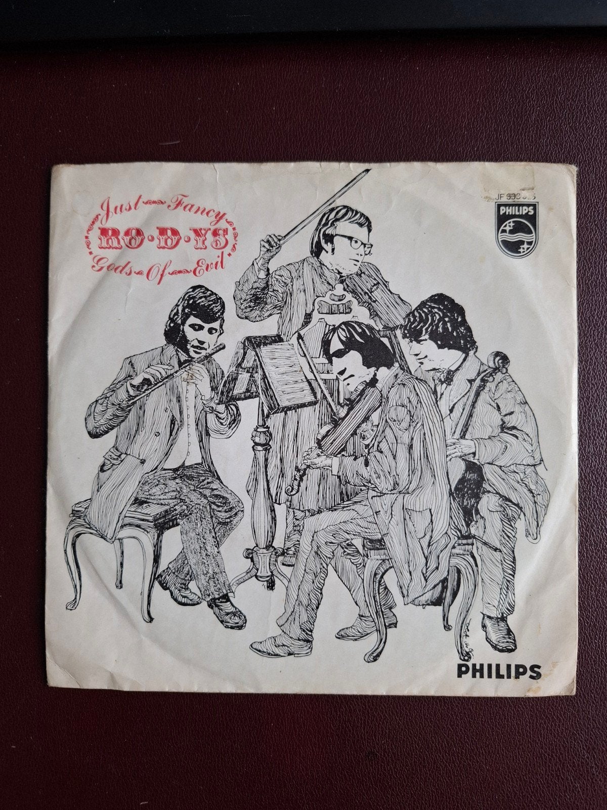 RO-D-YS - Just Fancy / Gods of Evil (Philips 1967), Gebruikt, 7 inch, Ophalen of Verzenden, Pop