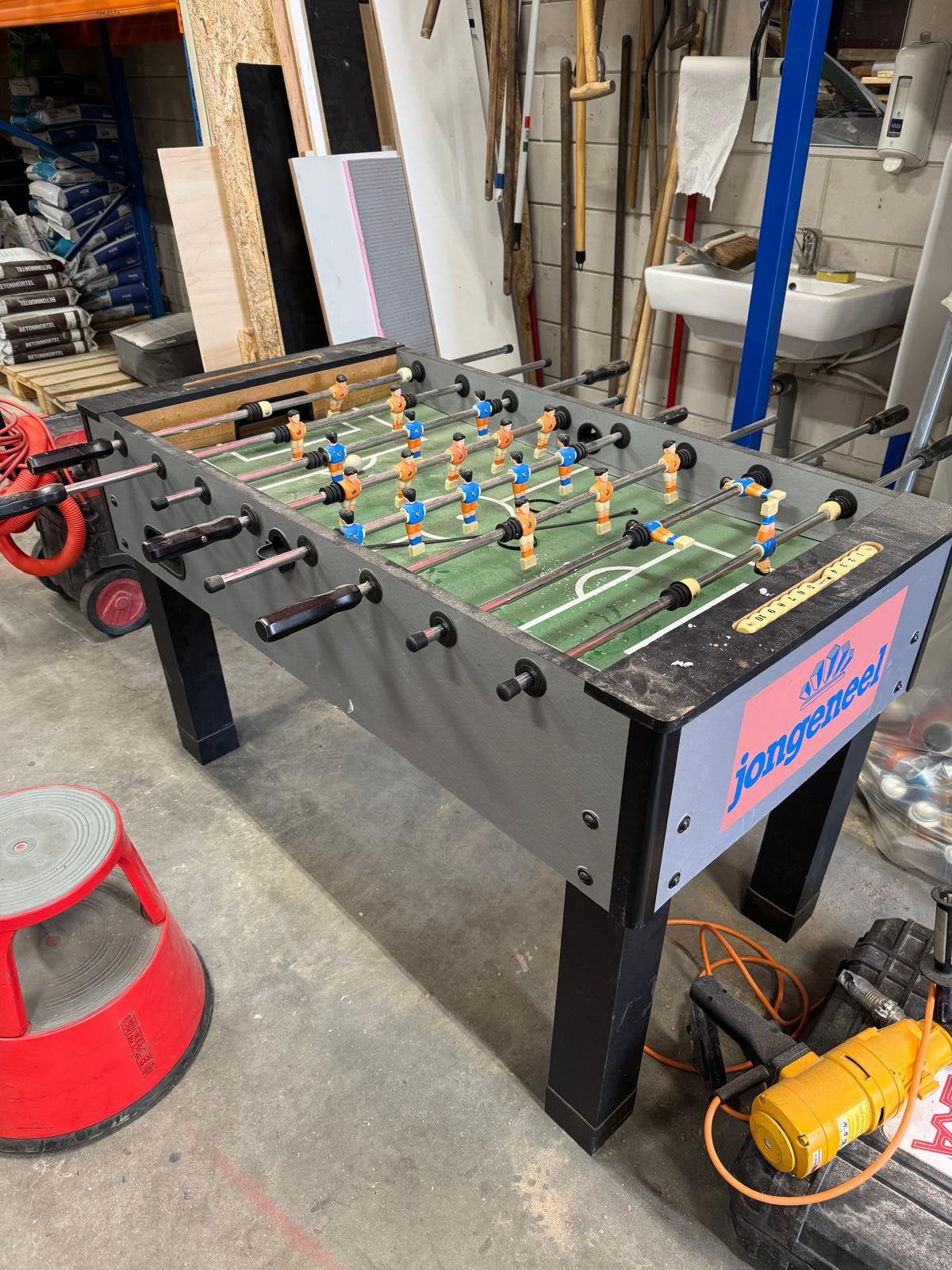 Voetbaltafel te koop, Ophalen, Zo goed als nieuw