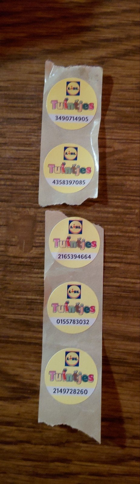 Tuintjes zegels Lidl, Lidl, Verzenden