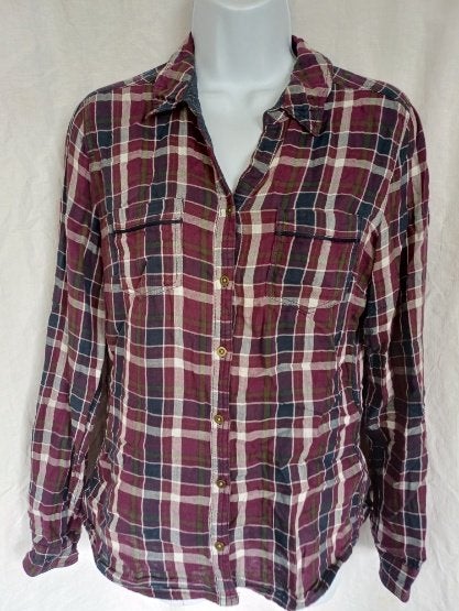 Mooie blouse van 100% katoen mt 38 merk Yessica, Maat 38/40 (M), Meerkleurig, ., Ophalen of Verzenden