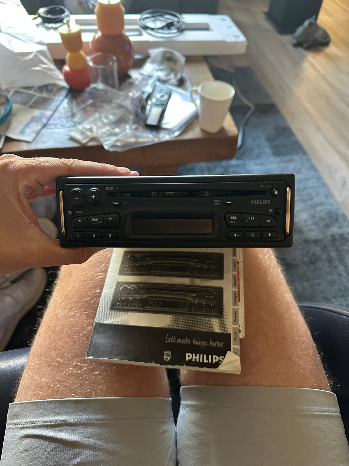 Philips Autoradio 22RC609/80 met RDS en CD-speler, Auto diversen, Ophalen, Gebruikt