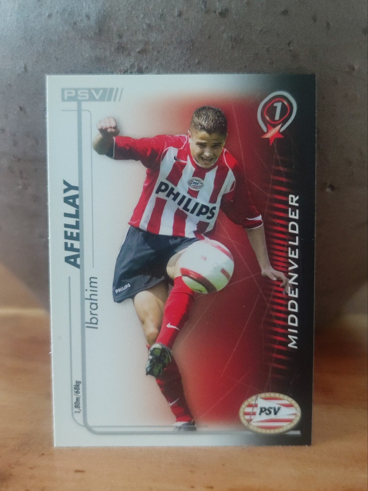 Ibrahim Afellay PSV All Stars kaart 2005-2006, Verzamelen, Sportartikelen en Voetbal, Ophalen of Verzenden