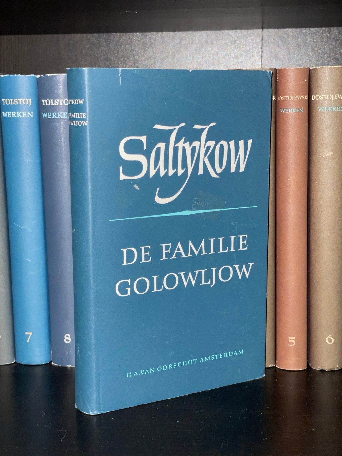 Saltykow - De Familie Golowljow (Russische Bibliotheek), Boeken, Ophalen of Verzenden, Gelezen, Nederland