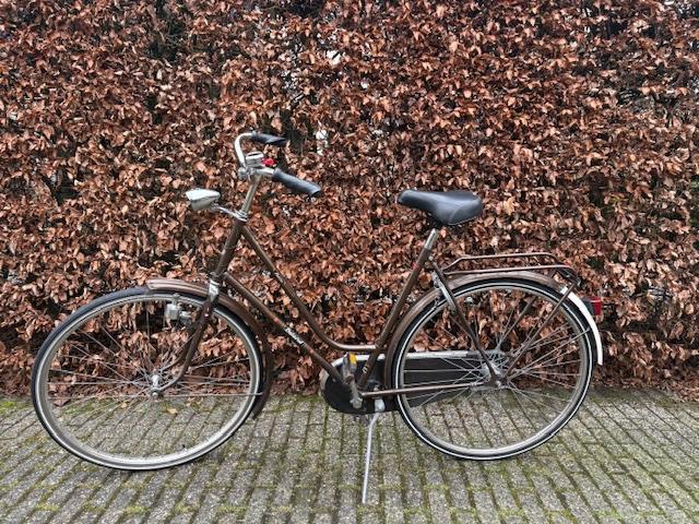 Batavus damesfiets jaren 70, Ophalen, Terugtraprem, Batavus, 53 tot 56 cm