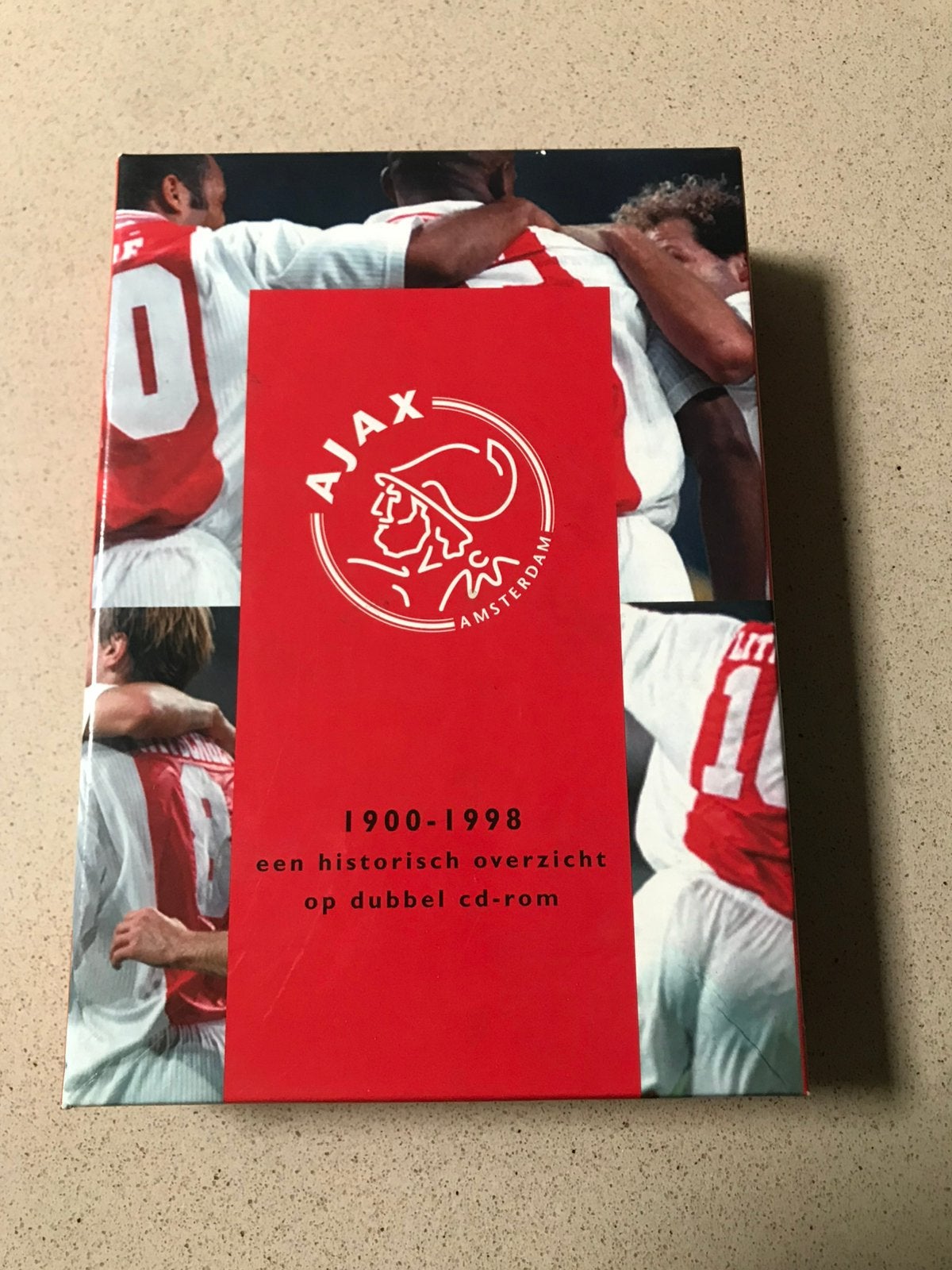 Ajax dubbel CDROM met historisch overzicht, Ophalen of Verzenden, Zo goed als nieuw, Ajax, Overige typen