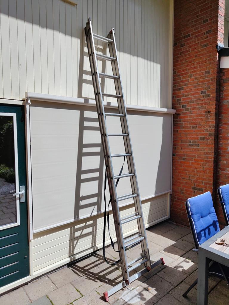 Altrex ladder 2x12, Doe-het-zelf en Verbouw, Ladders en Trappen, Ophalen, 4 meter of meer