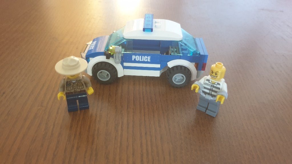Lego City 4436 Politiewagen, Lego, Ophalen of Verzenden, Inclusief instructies, Complete set