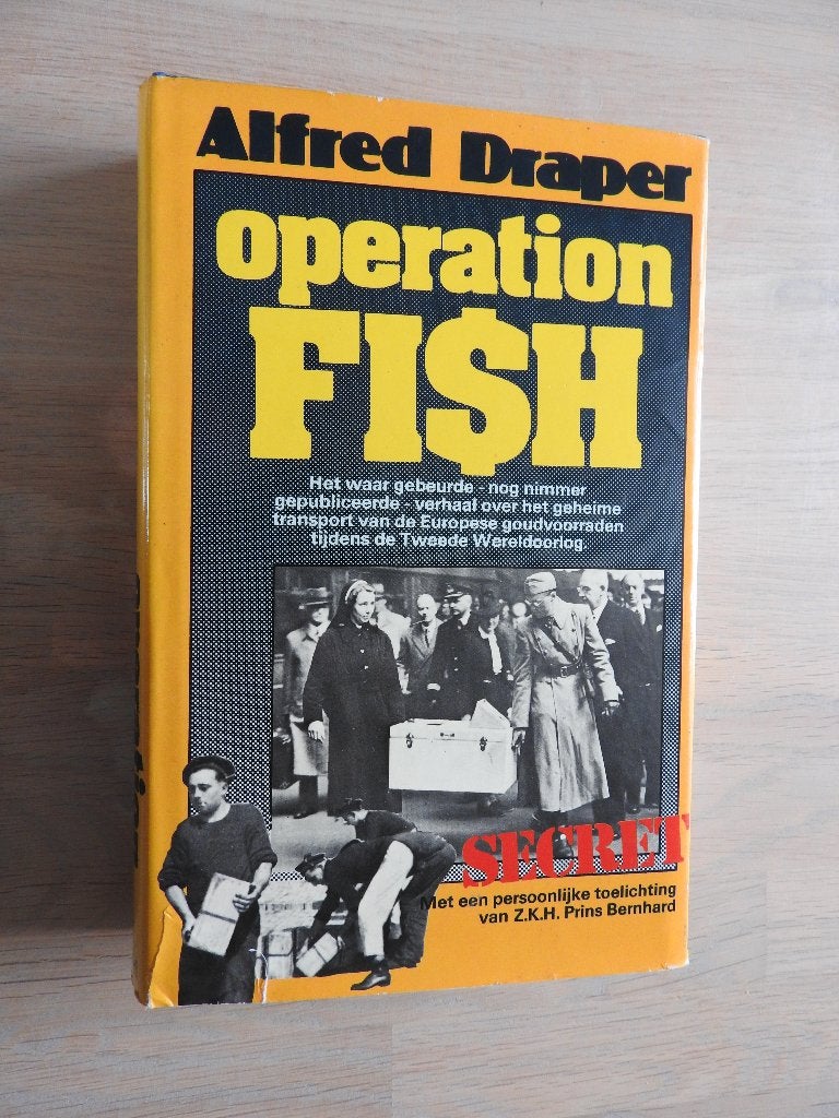Operation Fish - Het waar gebeurde verhaal Geheim transport, Boeken, Ophalen of Verzenden, Tweede Wereldoorlog, Zo goed als nieuw