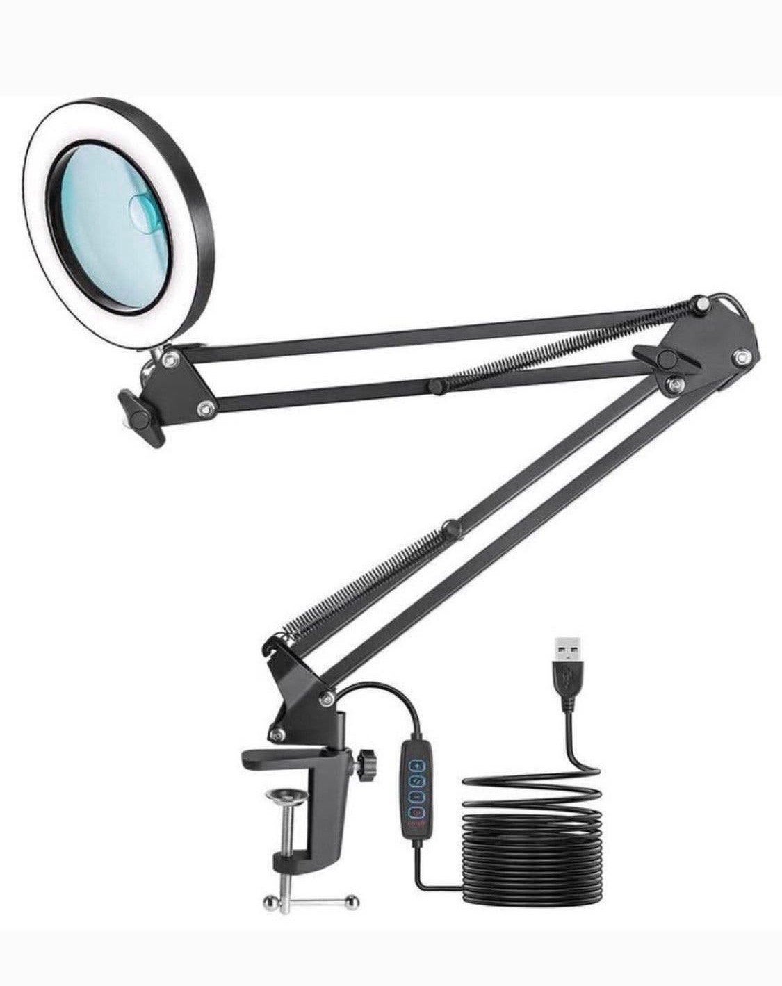 Asztali LED-loeplamp, Hobby en Vrije tijd, Vergrootglazen, Loepen en Loeplampen, Ophalen of Verzenden, Nieuw, Loeplamp