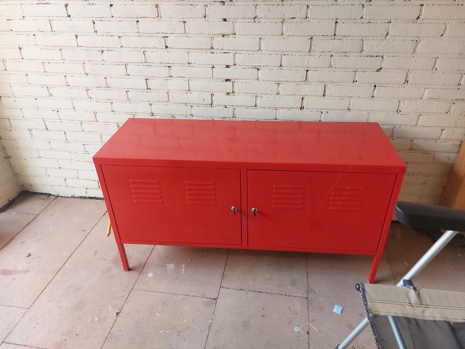 IKEA PS rode kast, Huis en Inrichting, Ophalen, Gebruikt