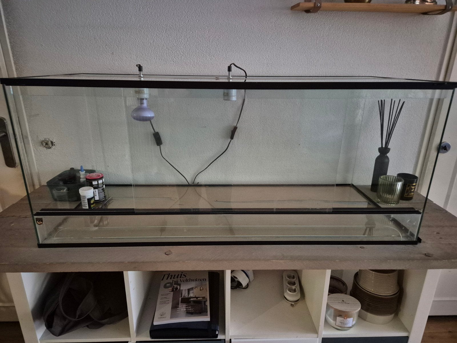 terarium 120x50x50, Ophalen, Gebruikt, Terrarium of Paludarium
