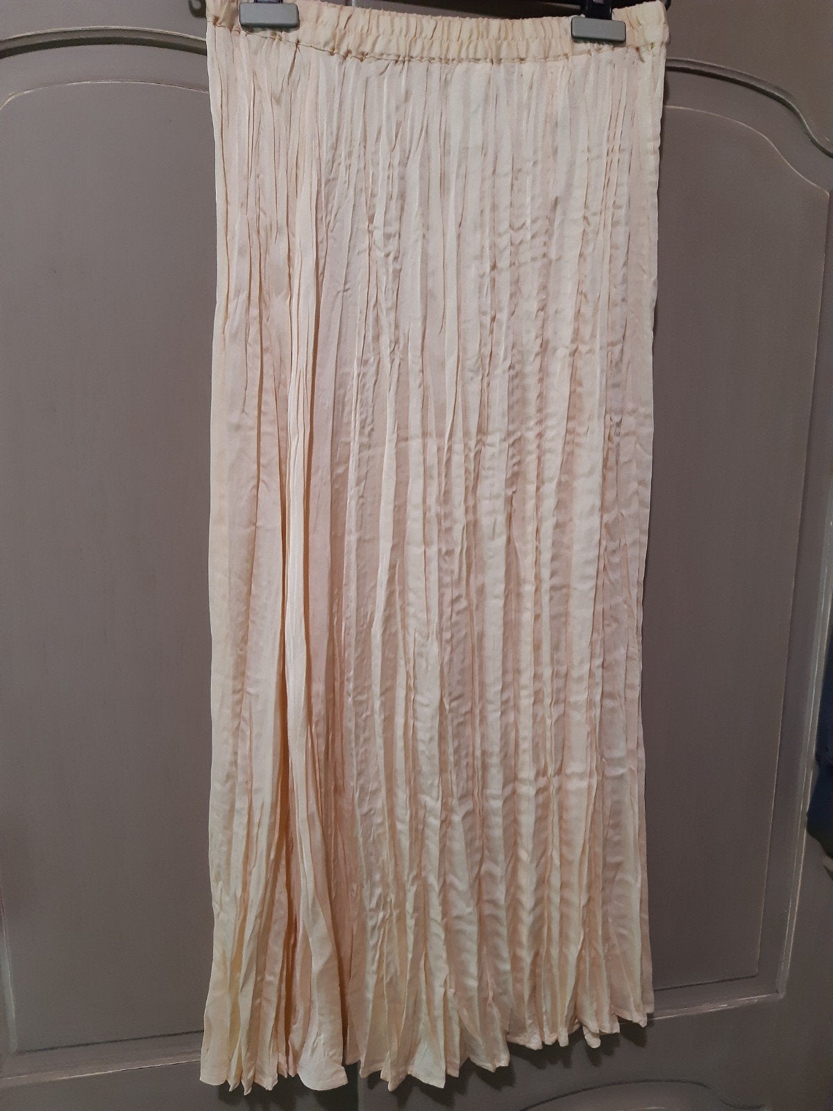 Zachtgele lange rok van H & M, Geel, Ophalen of Verzenden, Zo goed als nieuw, Maat 36 (S)