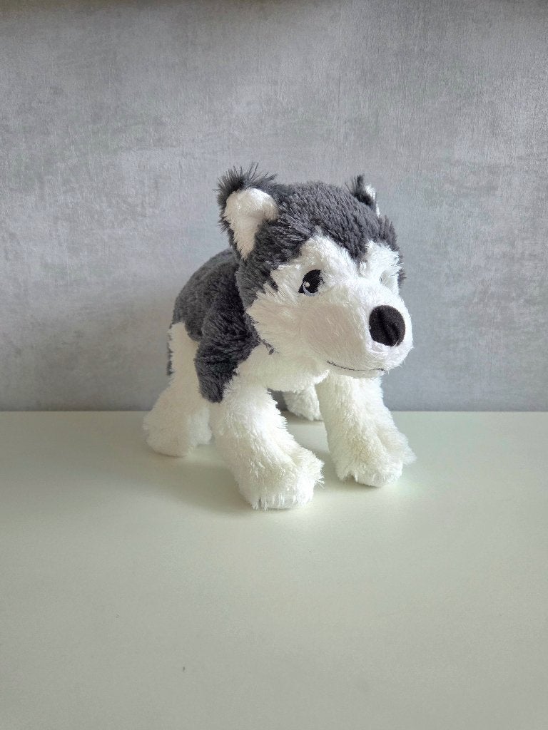 Ikea husky pluche, Overige merken, Overige karakters, Zwart, Zo goed als nieuw