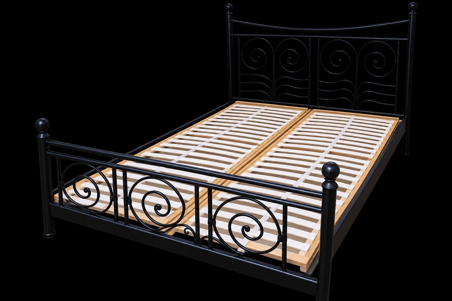 spiraal bed met elektrische lattenbodem, Gebruikt, Tweepersoons, Ophalen of Verzenden, 160 cm
