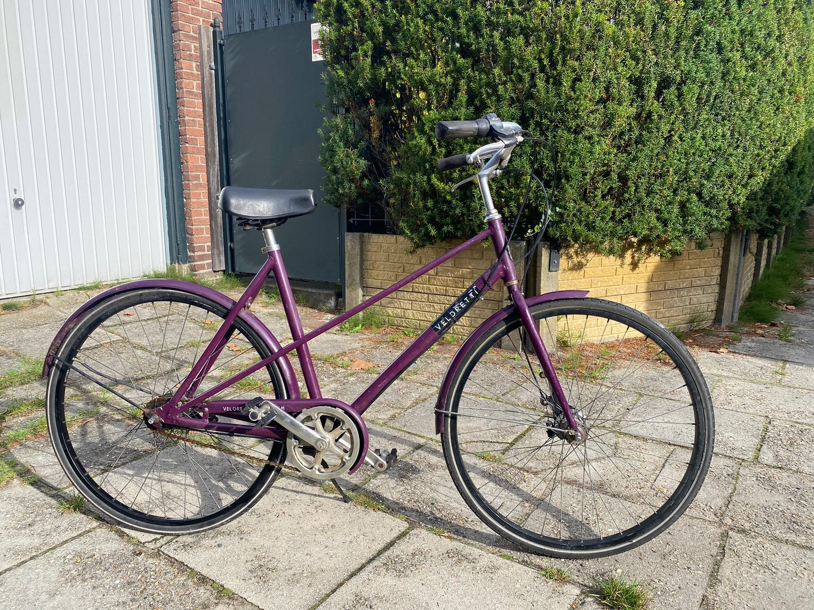 Stoere VELORETTI CAFERACER MET 4 VERSNELLINGEN, Fietsen en Brommers, Ophalen, Gebruikt