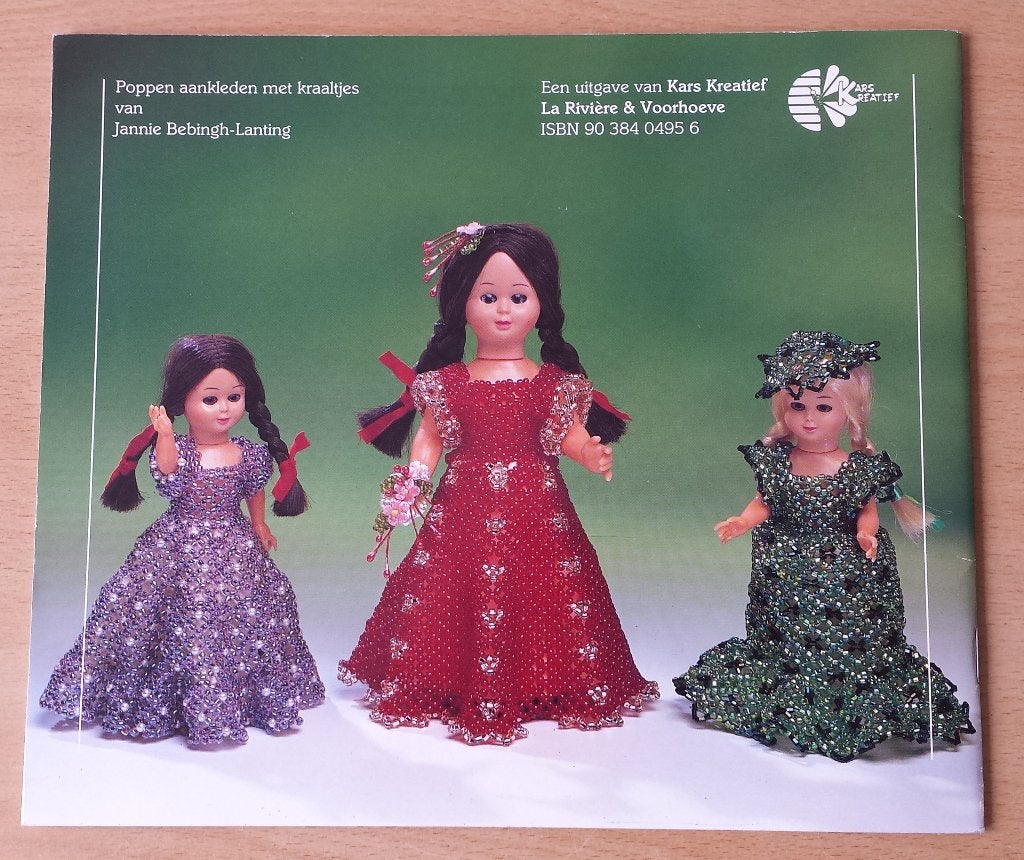 Poppen Aankleden met Kraaltjes - Jannie Bebingh - 1992, Hobby en Vrije tijd, Gebruikt, Overige typen, Ophalen of Verzenden, Nvt