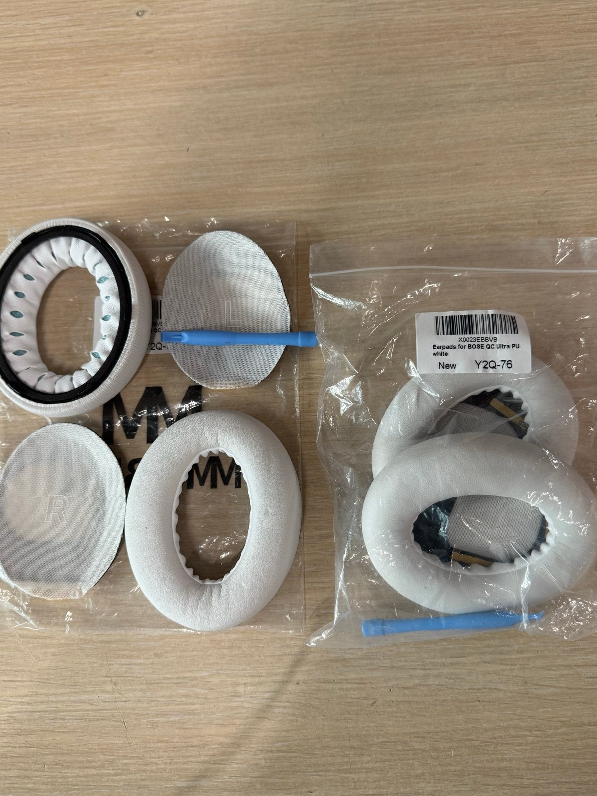 Restpartij 340x Oorkussens voor Bose QC Ultra PU Wit, MMOBIEL, Nieuw, Over-ear, Kleibultweg 101