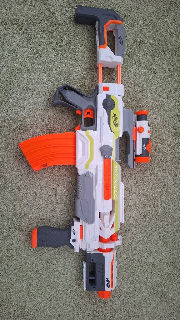 Nerf Modulus Blaster - Elektrisch - Goede staat, Kinderen en Baby's, Speelgoed | Buiten | Actiespeelgoed, Ophalen of Verzenden