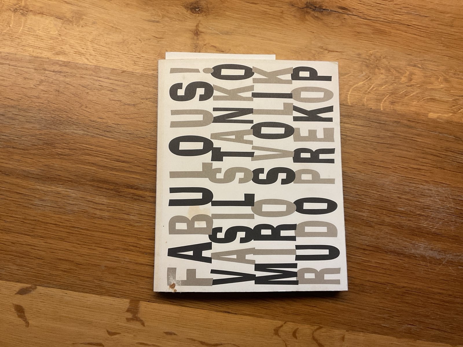 Fabulous! Fotoboek met vlekken op de voorkant, Ophalen of Verzenden, Gelezen