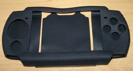 Sony psp slim lite originele lader en silicone hoesje samen, Spelcomputers en Games, Ophalen of Verzenden, Nieuw, Zwart, PSP Slim