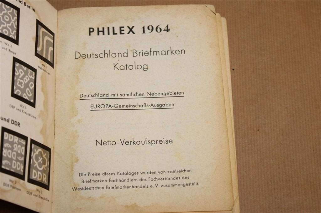 Philex 1964 — Duitse Postzegelcatalogus, Ophalen of Verzenden, Overige landen, Postfris