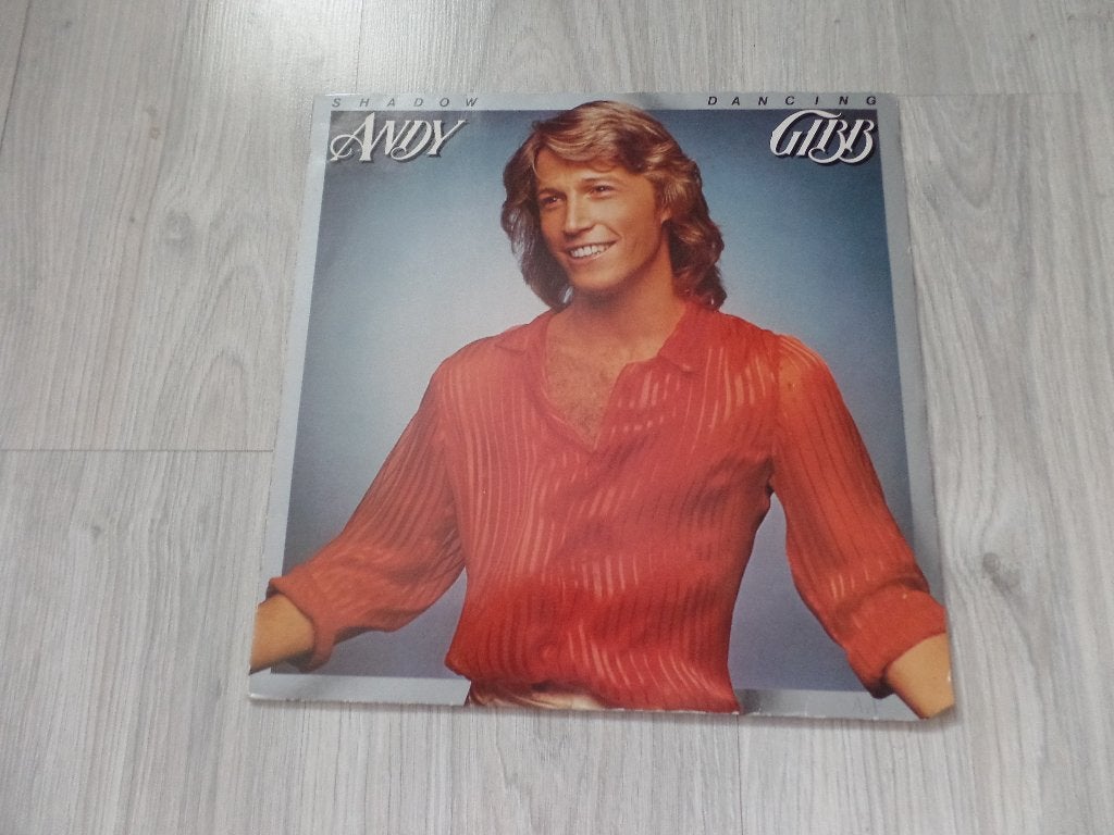 Andy Gibb - Shadow dancing LP, Cd's en Dvd's, LP, Gebruikt, 12 inch, Inclusief binnenhoes