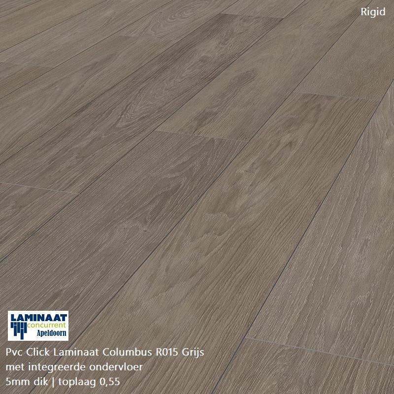 20m2 Pvc click Columbus met ondervloer = €160 UITVERKOCHT