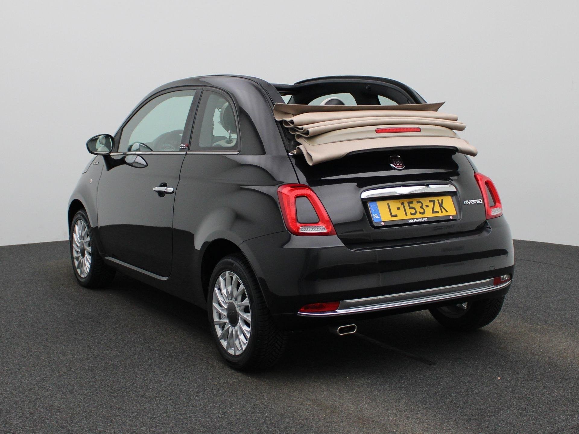 Fiat 500 C 1.0 Hybrid Dolcevita | Wordt Verwacht | Apple Car, Voorwielaandrijving, 12 maanden, Stof, 4 stoelen
