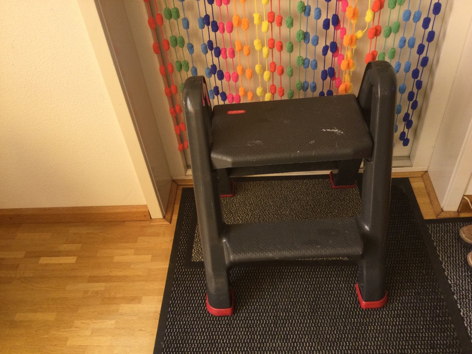 Stevig trapje, merk Curver., Ophalen, Gebruikt, Trap, Minder dan 2 meter