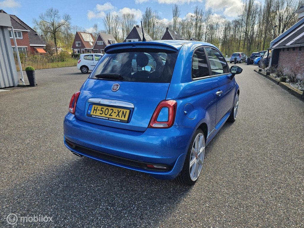 Fiat 500 1.0 Hybrid Rockstar I Carplay I Clim-Control I Navi, Voorwielaandrijving, Bedrijf, Handgeschakeld, 19 km/l