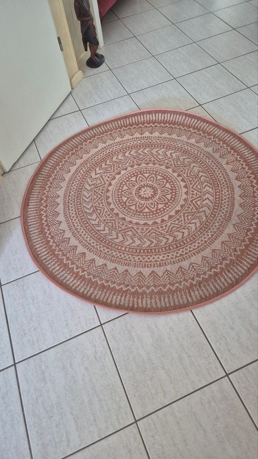 rond vloerkleed, Ophalen, Rond