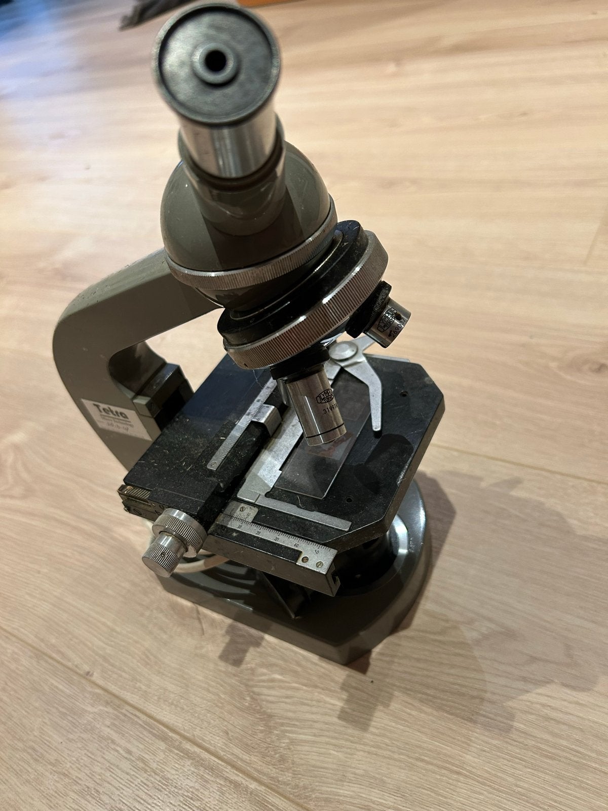 Tetra Micro Technology Microscoop - Olympus lenzen, Ophalen, Gebruikt, 400x tot 1000x, Biologische microscoop