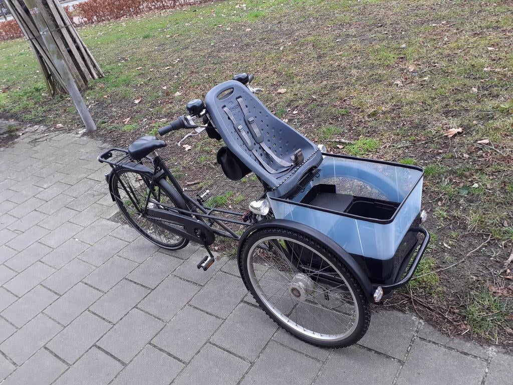 Bakfiets familybike costum build van raam 7 speed, Ophalen