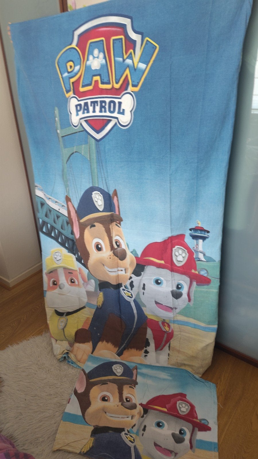 Paw Patrol dekbedovertrek Eenpersoons, Ophalen, Gebruikt, Overige merken, Jongetje of Meisje