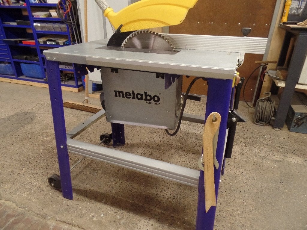Tafelcirkelzaag, Doe-het-zelf en Verbouw, Gereedschap | Zaagmachines, Ophalen, Gebruikt, Cirkelzaag, 30 tot 70 mm