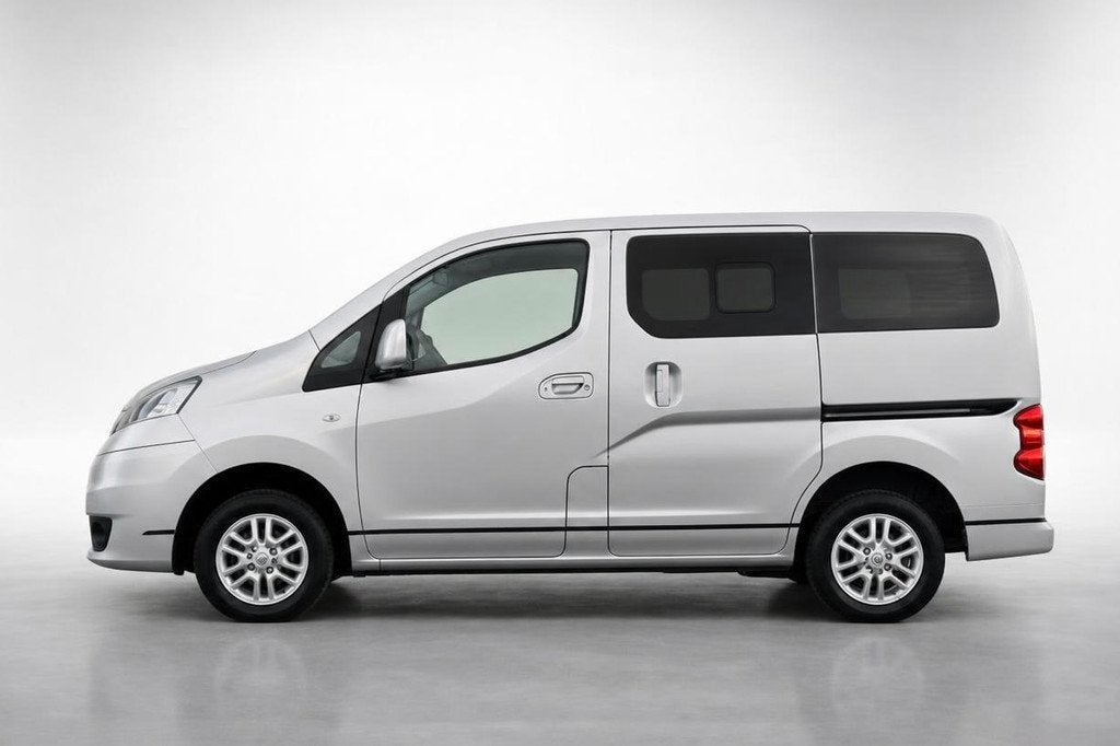 Nissan Evalia NV 200 / ECC / CRUISE CONTR / NAVIGATIE CAMERA, Voorwielaandrijving, Stof, Gebruikt, Met garantie (alle)