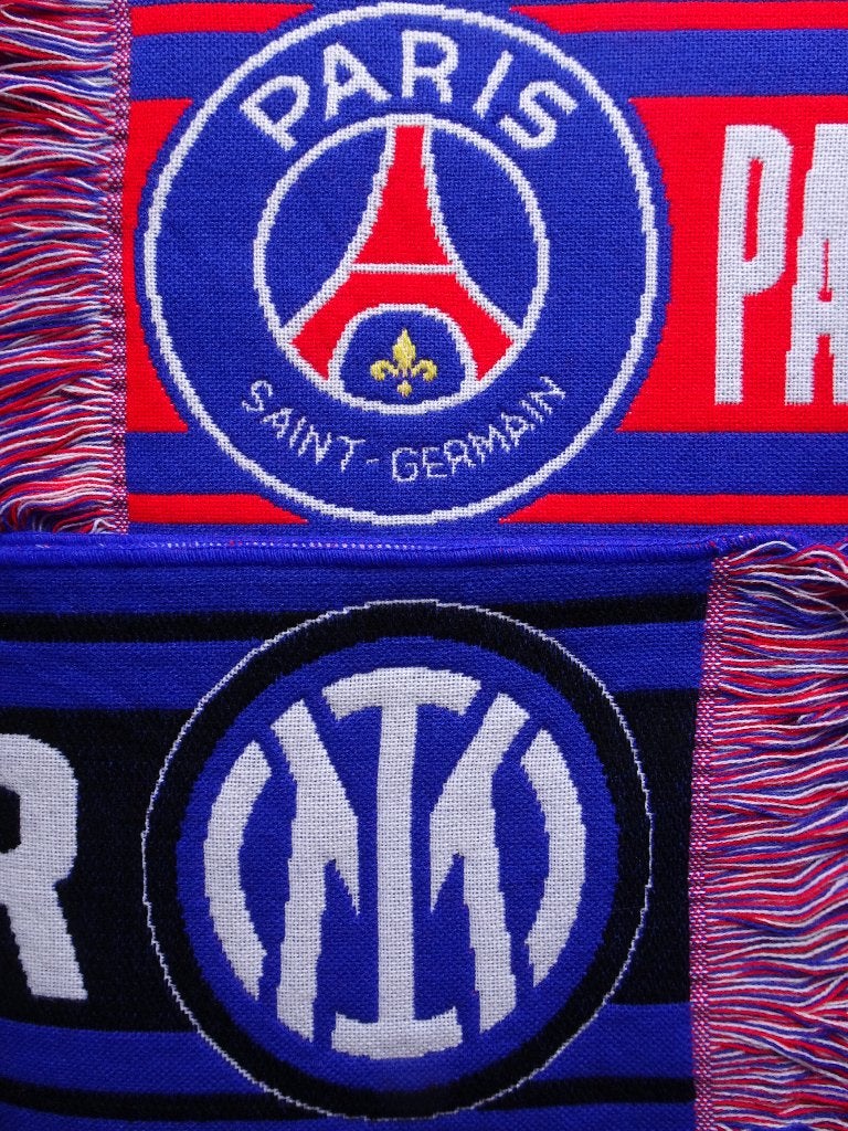 sjaal PSG - Inter Milan (finale CL 2025), Ophalen of Verzenden, Nieuw, Buitenlandse clubs, Vaantje of Sjaal